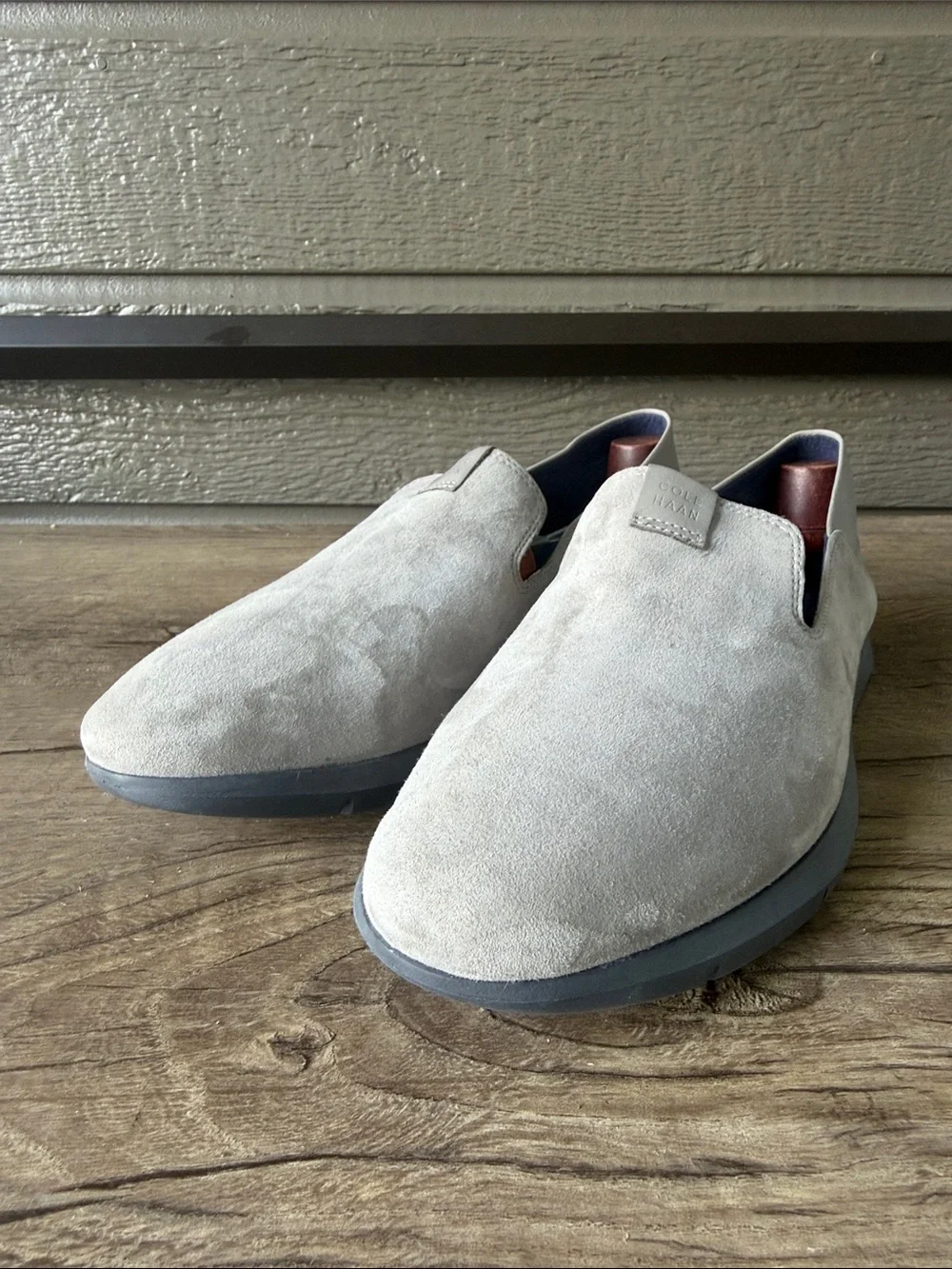 Grand . OS Women’s Slip-On Casual Shoes in Light Gray size 9 B